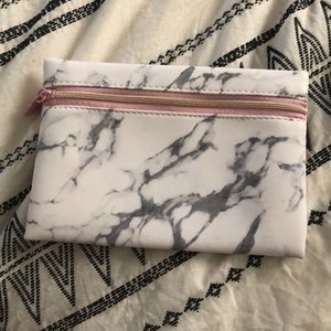 Marble Print Makeup Bag